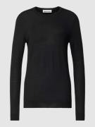 Armedangels Pullover mit Rundhalsausschnitt Modell 'ELDIAA' in Black, ...