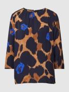 Betty Barclay Blusenshirt mit Allover-Muster und 3/4-Arm in Royal, Grö...