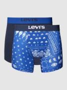 Levi's® Trunks mit Label-Bund Modell 'BANDANA' im 2er-Pack in Marine, ...