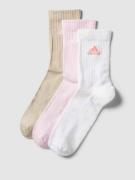 ADIDAS SPORTSWEAR Socken mit Label-Detail im 3er-Pack in Rose, Größe L