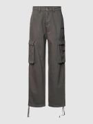 Pegador Cargohose mit Label-Stitching Modell 'PADEN' in Anthrazit, Grö...