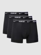 Nike Trunks mit elastischem Logo-Bund in Black, Größe L