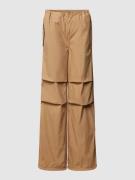 Redefined Rebel Cargohose in unifarbenem Design in Beige, Größe L