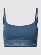 Calvin Klein Performance BH mit elastischem Bund in Rauchblau, Größe S