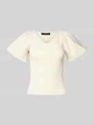 Vero Moda Strickshirt mit Schmetterlingsärmeln Modell 'GINNY' in Ecru,...