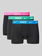 Nike Trunks mit Label-Detail Modell 'E-DAY' im 3er-Pack in Pink, Größe...