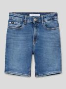 Calvin Klein Jeans Regular Fit Jeansshorts im 5-Pocket-Design in Jeans...