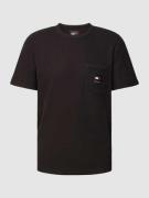 Tommy Jeans T-Shirt mit Brusttasche in Black, Größe L