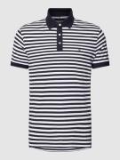 Tommy Hilfiger Slim Fit Poloshirt Modell '1985' in Marine, Größe XL