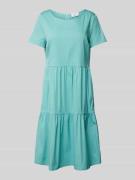 ROBE LÉGÈRE Knielanges Kleid mit Rundhalsausschnitt in Mint, Größe 44