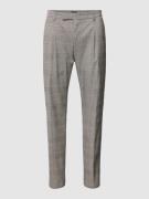 Cinque Slim Fit Anzughose mit Glencheck-Muster Modell 'Salto' in Taupe...