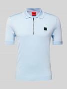 HUGO Regular Fit Poloshirt mit Label-Patch Modell 'Sayfong' in Sky, Gr...