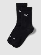 PUMA Socken mit Label-Details im 2er-Pack in Black, Größe 35-38
