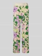 Brax Loose Fit Stoffhose mit floralem Print Modell 'STYLE.MAINE' in Gr...