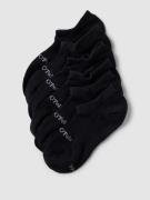 Marc O'Polo Sneakersocken mit Label-Detail Modell 'SASCHA' in Black, G...
