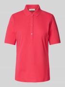 MAERZ Muenchen Poloshirt mit Knopfleiste in Pink, Größe 36