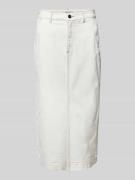 Ivy Oak Jeansrock mit Gürtelschlaufen Modell 'STEFANIE' in Offwhite, G...