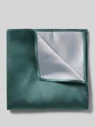 Willen Seideneinstecktuch mit Strukturmuster in Gruen, Größe 1