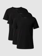 Tommy Hilfiger T-Shirt mit Rundhalsausschnitt im 3er-Pack in Black, Gr...