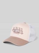 Von Dutch Trucker Cap mit Label-Patch Modell 'SORO' in Rose, Größe 1