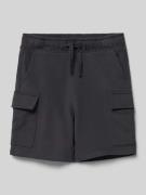 Tom Tailor Sweatshorts mit elastischem Bund in Graphit, Größe 104