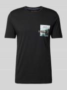 Christian Berg Men T-Shirt mit Rundhalsausschnitt in Black, Größe S