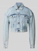 Noisy May Cropped Jeansjacke mit Brustpattentaschen Modell 'NATHI' in ...