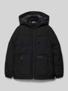 Jack & Jones Steppjacke mit Reißverschlusstaschen Modell 'OTTO' in Bla...