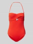 Calvin Klein Underwear Badeanzug mit Neckholder in Rot, Größe L