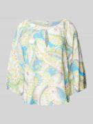 s.Oliver BLACK LABEL Bluse mit 3/4-Arm in GELB, Größe 34