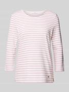 Brax Longsleeve mit Strukturmuster Modell STYLE BONNIE in Pink, Größe ...