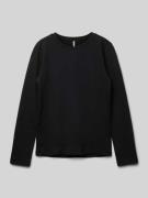 Only Langarmshirt mit Rundhalsausschnitt Modell 'NEW ONLY' in Black, G...