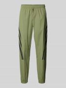 ADIDAS SPORTSWEAR Tapered Fit Sweatpants mit labeltypischen Streifen i...