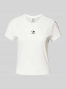 adidas Originals T-Shirt mit Rundhalsausschnitt in Weiss, Größe XS