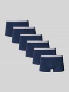 Sloggi Trunks mit Teilungsnähten Modell 'sloggi' in Marine, Größe S