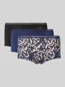 Sloggi Pants mit Label-Print im 3er-Pack Modell 'GO Crush' in Blau, Gr...