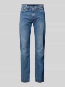 Levi's® Tapered Fit Jeans im 5-Pocket-Design Modell '502' in Jeansblau...