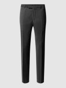 Strellson Slim Fit Anzughose mit Bügelfalten 'Flex Cross' in Anthrazit...