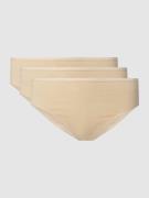 Schiesser Slip im 3er-Pack in Beige, Größe 36