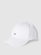 Tommy Hilfiger Cap mit Label-Stitching in Weiss, Größe One Size