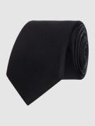 Monti Krawatte aus reiner Seide (6 cm) in Black, Größe 6CM