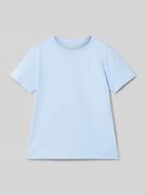 Polo Ralph Lauren Kids T-Shirt mit Logo-Stitching in Bleu, Größe 104