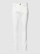 G-Star Raw Slim Fit Jeans mit Stretch-Anteil Modell '3301' in Offwhite...