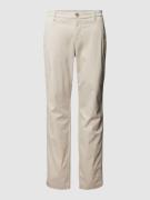 Bruun & Stengade Slim Fit Chino mit Viskose-Anteil Modell 'OLAV' in Of...