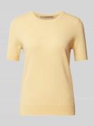 (The Mercer) N.Y. Kaschmirstrickshirt mit Rundhalsausschnitt in Hellge...