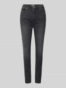 Review Skinny Fit Jeans aus Baumwoll-Mix in Black, Größe 25/30