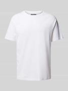 REVIEW T-Shirt mit Raglanärmeln in Weiss, Größe L