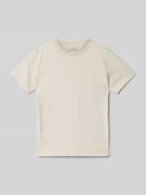 Polo Ralph Lauren Teens T-Shirt aus reiner Baumwolle in Sand, Größe L