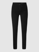 Noisy May Skinny Fit Jeans aus Coloured Denim in Black, Größe S30