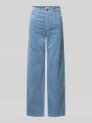 Marc O'Polo Denim Wide Leg Cordhose im 5-Pocket-Design in Hellblau, Gr...